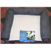 Image 1 : ORTHOPEDIC HIGH DENSITY FOAM BOLSTER PET BED,