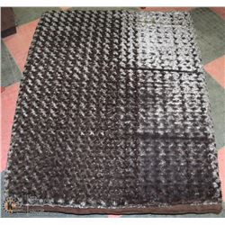 LARGE ORTHOPEDIC PLUSH PET BED ,BROWN