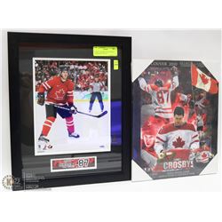 SIDNEY CROSBY TEAM CANADA FRAMED PICTURE &