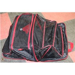 FUR HAVEN PET CARRIER AND FOLD OUT PET PEN, NEW