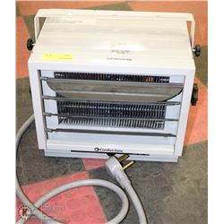 HEAVY DUTY COMFORT ZONE 220 VOLT HEATER