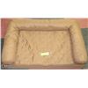 Image 1 : SMALL ORTHOPEDIC SOFA PET BED ,LIGHT BROWN