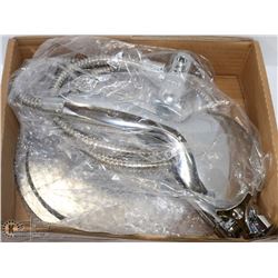 RAZOR LUXURY 3-WAY RAINFALLS SHOWER HEAD,9 INCH