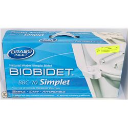 BIO BIDET SIMPLET ,FLEX NOZZLE SYSTEM,POSITIVE