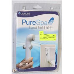 NEW BRONDELL ,PURE SPA HAND HELD BIDET,EASY
