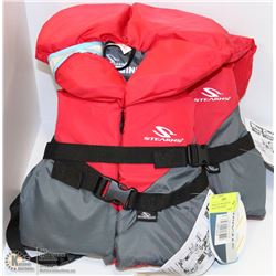BUNDLE OF TWO NEW STEARNS INFANT LIFE JACKETS