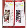 Image 1 : TWO SUNBEAM OVER THE DOOR SHOE RACKS ,