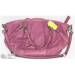 LADIES AUTHENTIC COACH PURSE ,FUSHSIA COLOUR