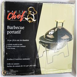 NEW 14" PORTABLE CHARCOAL GRILL