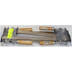 4 POWERFIST 12" BAR CLAMPS