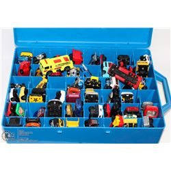 HOT WHEELS CASE WITH 60 CARS