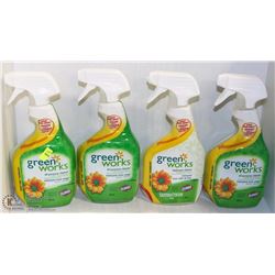 FOUR 946 ML GREENWORKS ALL PURPOSE CLEANER