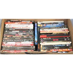 BOX W/38 DVD MOVIES
