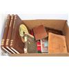 Image 1 : BOX OF ANTIQUE BOOKS INCL. HOUSE