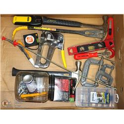LARGE FLAT OF TOOLS INCL. HEAVY DUTY