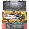 Image 1 : LARGE WATERLOO TOOLBOX FULL OF TOOLS (YELLOW)