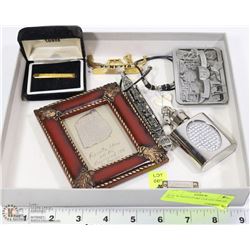 BOX W/MINIATURE COLLECTIBLES INCL.