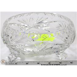 PINWHEEL FOOTED BOWL