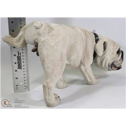 BULLDOG IN NEED OF A FIREHYDRANT 14" LONG BY