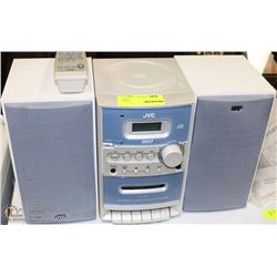 JVC CD STEREO WITH REMOTE