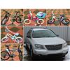 Image 1 : FEATURED BIKES AND A 2005 CHRYSLER PACIFICA