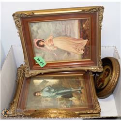 BOX OF VINTAGE ESTATE PICTURES