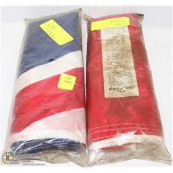 CANADA AND UNION JACK FLAGS