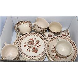 MADE IN ENGLAND VINTAGE STONEWARE SET