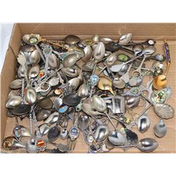 FLAT OF COLLECTOR SPOONS