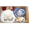 Image 1 : ESTATE BOX OF ASSORTED CHINA WITH FRENCH