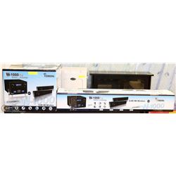 1 CINEMA WIRELESS STEREO WITH 2 WIRELESS SOUNDBARS