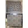 Image 1 : VINTAGE IRON FURNACE FLOOR GRATES