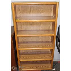 32"X5' HEIGHT BOOK CASE