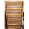 Image 1 : 32"X5' HEIGHT BOOK CASE