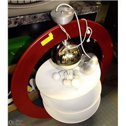 FUNKY BALL AND PLATE SHOWHOME CHANDELIER