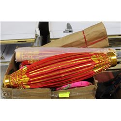 LOT OF ASSORTED CHINESE DECORATIONS