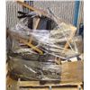Image 1 : PALLET OF ASST HAND TOOLS, EXTENSION CORDS, TVS,