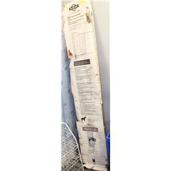 LARGE PATIO PET DOOR 1-100LB SATIN FINISH BY