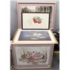 Image 1 : LOT OF 4 ASSORTED FRAMED PRINTS