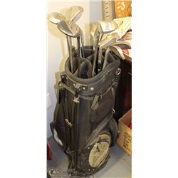 BLUE ALIEN GOLF BAG W/13-PC RIGHT