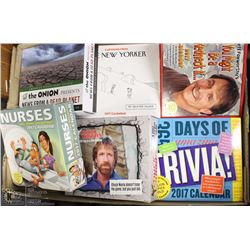 FLAT OF SIX 365 DAY DESKTOP CALENDARS