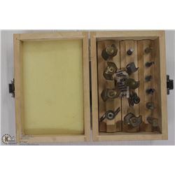 9.5MM ROUTER BIT TUNGSTEN CARBIDE SET 15PC