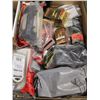 Image 1 : BOX OF CAR AUDIO ACCESSORIES , PATCH CORDS,