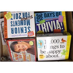 FLAT OF FIVE 365 DAY DESKTOP CALENDARS