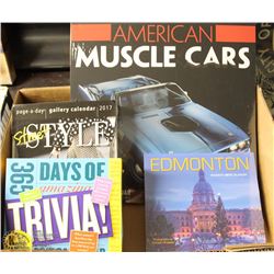 FLAT OF NEW CALENDARS