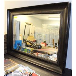 44"X32" DARK MAHOGANY MIRROR