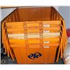 Image 1 : 5 LARGE STORAGE TUBS WITH FOLDABLE LIDS