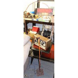 VINTAGE BIRD CAGE STAND