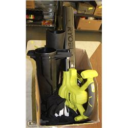 RYOBI 12 AMP ELECTRIC BLOWER VAC