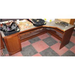 CORNER OFFICE DESK 82"X48"X30"H